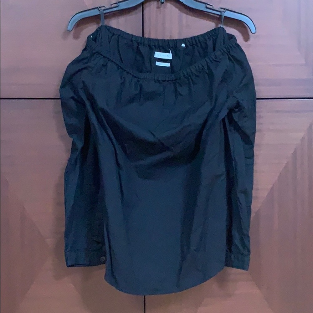 Rag and bone off the shoulder top